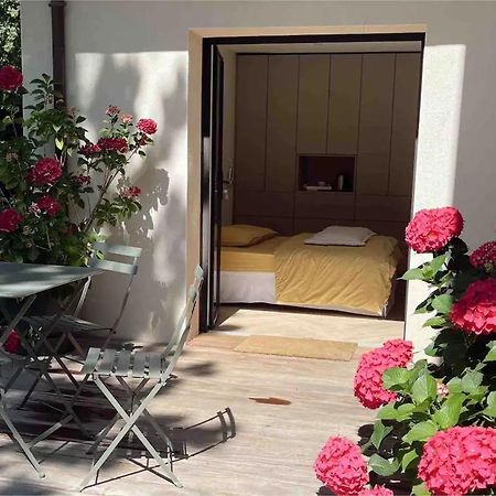 Les Hortensias Chambre Independante Avec Sdb Et Toilettes Privees Dans Une Maison En Foret Proche Du Golf Et De La Plage Entree Independante Avec Acces Prive Le Touquet Ngoại thất bức ảnh