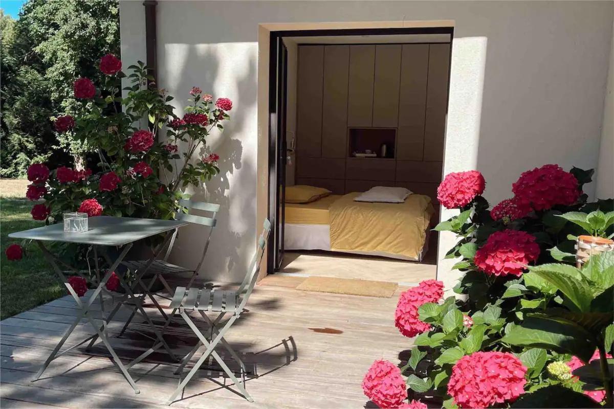 Les Hortensias Chambre Independante Avec Sdb Et Toilettes Privees Dans Une Maison En Foret Proche Du Golf Et De La Plage Entree Independante Avec Acces Prive Le Touquet Ngoại thất bức ảnh