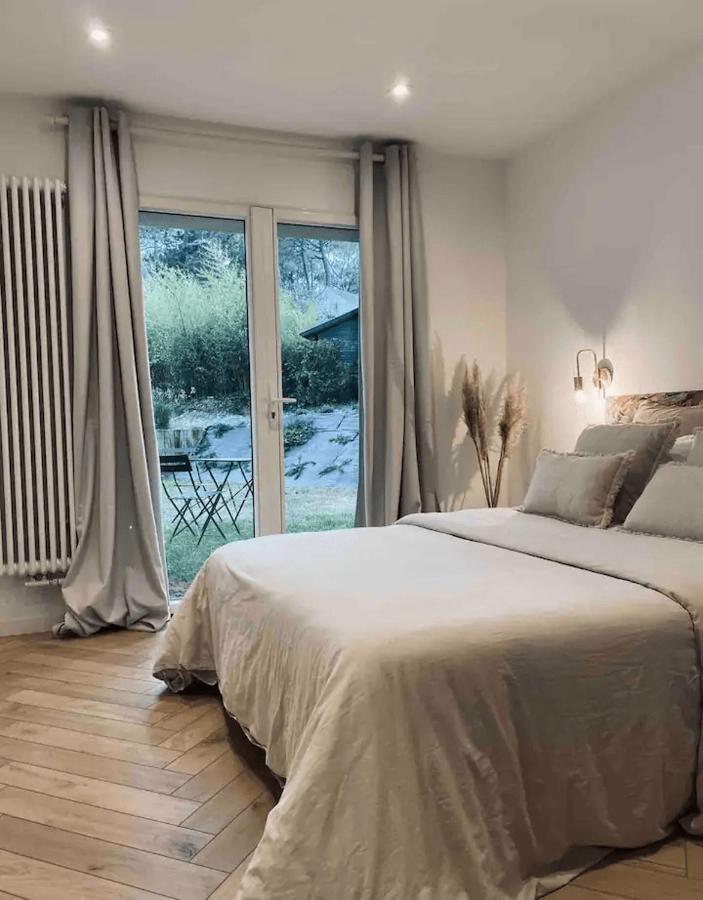 Les Hortensias Chambre Independante Avec Sdb Et Toilettes Privees Dans Une Maison En Foret Proche Du Golf Et De La Plage Entree Independante Avec Acces Prive Le Touquet Ngoại thất bức ảnh